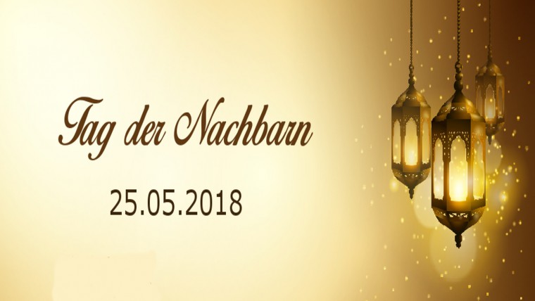 Gemeinsames Fastenbrechen zum „Tag der Nachbarn“